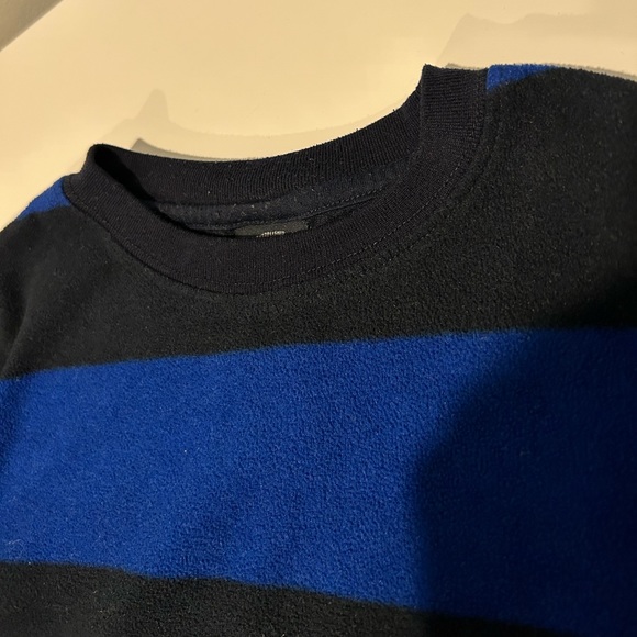 Faded Glory Fleece Striped Top - Picture 2 of 7